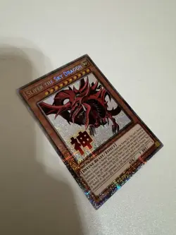 Slifer the Sky Dragon Starlight Rare Yugioh Rarity Collection 5 N.A Print NM+ - Image 3
