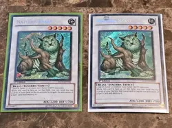 2 X Yugioh Naturia Beast HA02-EN026 1st Edition Secret Rare NM - Image 1