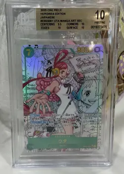 2025 BGS 10 One Piece Japanese Uta Manga EB03-081 Heroines Edition - Image 1