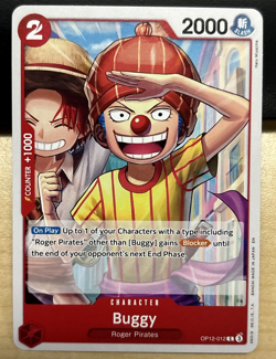 One Piece Legacy of the Master OP12-012 Buggy COMMON English - Image 1