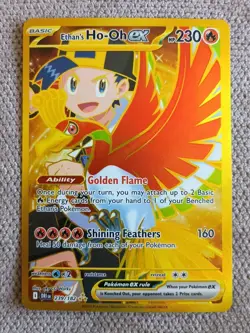 Ethan's Ho-Oh Ex 239/182 - Destined Rivals Hyper Rare - Pokemon Tcg - Near Mint - Image 1