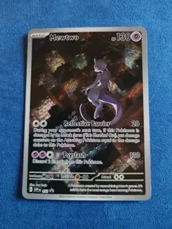 Pokemon TCG Mewtwo SVP052 Black Star Promo Ace 7 Near Mint English - Image 1