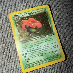 Pokemon TCG Team Rocket Dark Vileplume Holo Card 13/82 Rare - Image 1