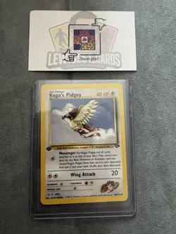 Pokemon TCG Koga's Pidgey 1st Edition Gym Challenge Card 49/132 WOTC - Image 1