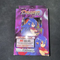 Weiss Schwarz Disgaea Trial Deck -complete And Unplayed 2016 English Edition - Image 1