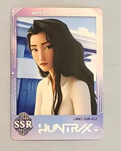 NEW! KPop Demon Hunters Exquisite Collection Card - Zoey - SSR Rarity #012 - Image 1