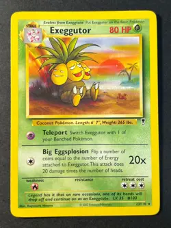 Exeggutor 23/110 Legendary Collection Rare - Pokemon Card LP - Image 1