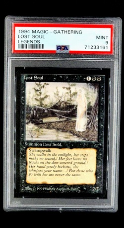 1994 MtG Magic The Gathering Legends Lost Soul Vintage PSA 9 *Only 22 Higher* - Image 1