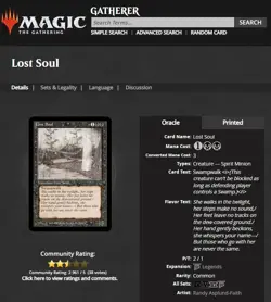 1994 MtG Magic The Gathering Legends Lost Soul Vintage PSA 9 *Only 22 Higher* - Image 4