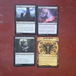 Magic: The Gathering STA Blood Pact, Thoughtseize 4x Black Cards English - Image 1