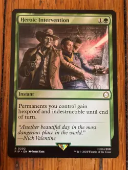 Heroic Intervention - Fallout - MTG - 0202 - Image 1