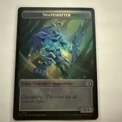 MTG - Merfolk 0008/Worm 0009 Token (Foil) - Lorwyn Eclipsed Nm Shapeshifter - Image 2