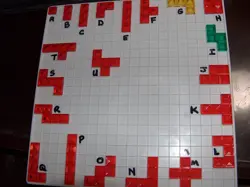 Blokus Game Replacement RIDGED Pieces Educational Insights BJV-44 White Board - Image 2
