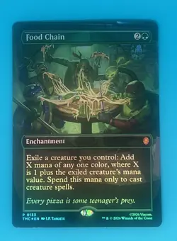Food Chain (Borderless) Commander: Teenage Mutant Ninja Turtles Foil - Image 1
