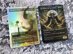 Sheoldred, the Apocalypse & Demonic Tutor - Foils NM MTG English - Unused - Image 2