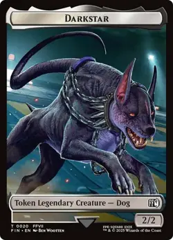 Darkstar/Angelo Token, MTG, Final Fantasy Token, Magic the Gathering Token - Image 1
