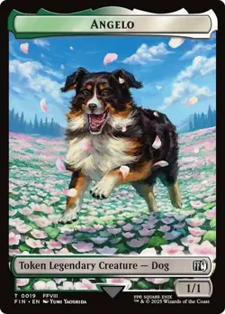 Darkstar/Angelo Token, MTG, Final Fantasy Token, Magic the Gathering Token - Image 2