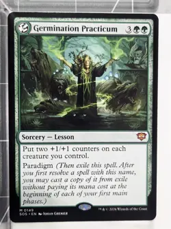 MTG Secrets of Strixhaven SOS Germination Practicum Regular - Image 1