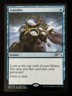 1x MTG Consider - Game Day & Store Championship Promos (GAME) #1 - Magic - Image 1