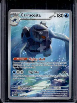 2025 Pokemon Black Bolt Carracosta Illustration Rare #107/086 - Image 1