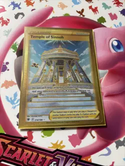 Pokemon TCG Temple of Sinnoh Gold Secret Radiance 214/189 - Image 1