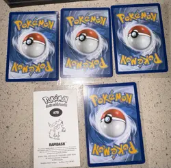 Pokemon TCG 5 Card Lot Ho-Oh Groudon Cleffa Radiant Eternatus Rapidash Basic Ho… - Image 4