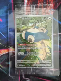 SEALED Pokemon Snorlax SVP051 Pokemon 151 SV Black Star Promo NM English TCG #51 - Image 1