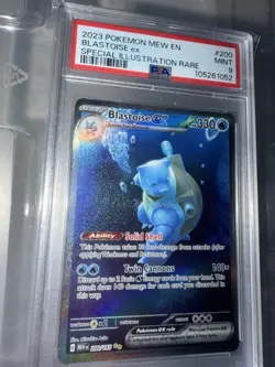 🔥 Pokemon 2023 Blastoise ex 200/165 SIR Scarlet & Violet 151 PSA 9 - Image 1