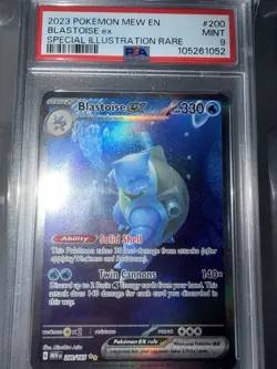 🔥 Pokemon 2023 Blastoise ex 200/165 SIR Scarlet & Violet 151 PSA 9 - Image 2