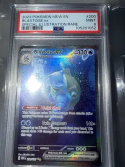 🔥 Pokemon 2023 Blastoise ex 200/165 SIR Scarlet & Violet 151 PSA 9 - Image 4