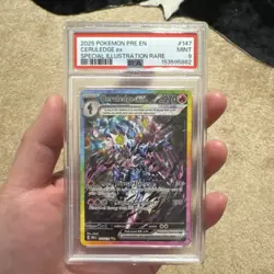Pokemon TCG Ceruledge ex Special Illustration Rare Holo 147/131 Sv Prismatic 27… - Image 1