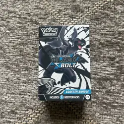 Pokemon TCG Scarlet & Violet Black Bolt Booster Bundle NEW Factory Sealed - Image 1