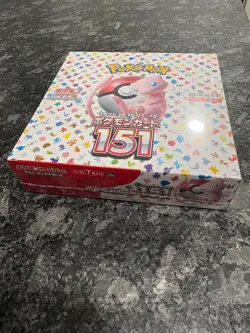 Scarlet & Violet Pokemon 151 Booster Box Japanese sv2a Factory Sealed w/ shrink - Image 2