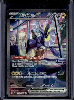 2023 Pokemon SV Miraidon ex Special Illustration Rare #244/198 - Image 1