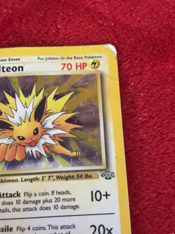 Jolteon 4/64 Jungle Holo Wotc Pokemon Card Hp - Image 2