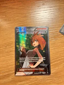 pokemon card lot, Brigette, Battle Reporter, Trainer, Holo, english, pokemon tcg - Image 4