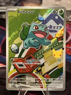 Pokemon TCG First Partner Illustration Collection, Series 1 Kanto GEN 1 Starters - Image 3