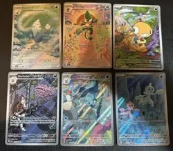 Lot Of 6- Pokemon TCG Illustration Rare Cards Assortment IR - Image 1