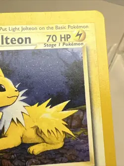 CREASES Light Jolteon 48/105 Regular/Non-Holo Neo Destiny AUTHENTIC Pokemon Card - Image 5