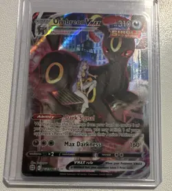 Pokemon Umbreon VMAX Brilliant Stars Ultra Rare Full Art Holo TG23/TG30 HP310 - Image 1