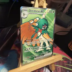 Decidueye ex 100/088 Perfect Order Full Art Ultra Rare Holo Pokemon TCG MINT - Image 2