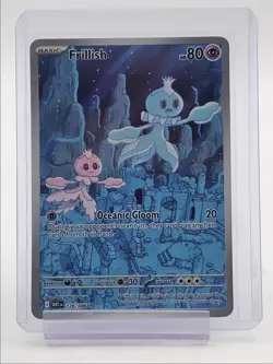 FRILLISH 2025 POKEMON WHITE FLARE ILLUSTRATION RARE A 126/086 Q2283 - Image 1