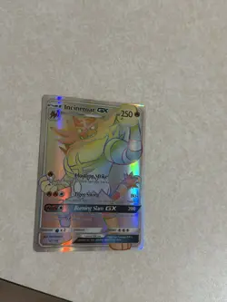Pokemon Incineroar GX Secret Rare Holo 147/145 SM Guardians Rising 250 HP - Image 2