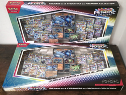 Pokemon Prismatic Evolutions - Lucario EX & Tyranitar EX Premium Collection (2) - Image 1