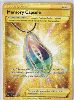 Memory Capsule 202/185 Gold Secret Rare Vivid Voltage NM - Image 1