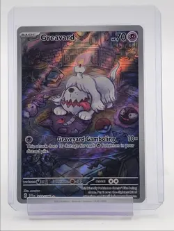 GREAVARD 2023 POKEMON SCARLET & VIOLET ILLUSTRATION RARE 214/198 Q2283 - Image 1