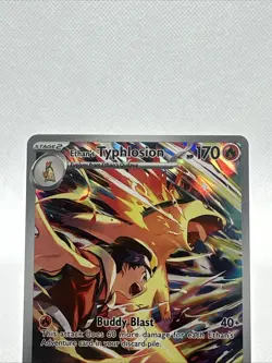 Pokemon TCG Ethan’s Typhlosion 190/182 Full Art Destined Rivals Mint Typhlosion - Image 3