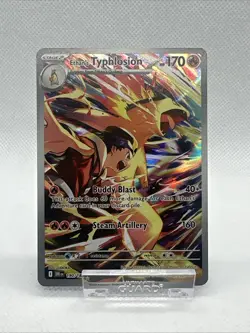 Pokemon TCG Ethan’s Typhlosion 190/182 Full Art Destined Rivals Mint Typhlosion - Image 5