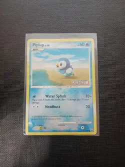Pokemon TCG Piplup - Reverse Holo - 71/100 - Burger King Promo - Image 1