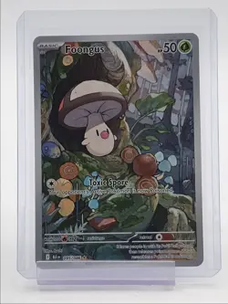 FOONGUS 2025 POKEMON BLACK BOLT ILLUSTRATION RARE 095/086 Q2283 - Image 1